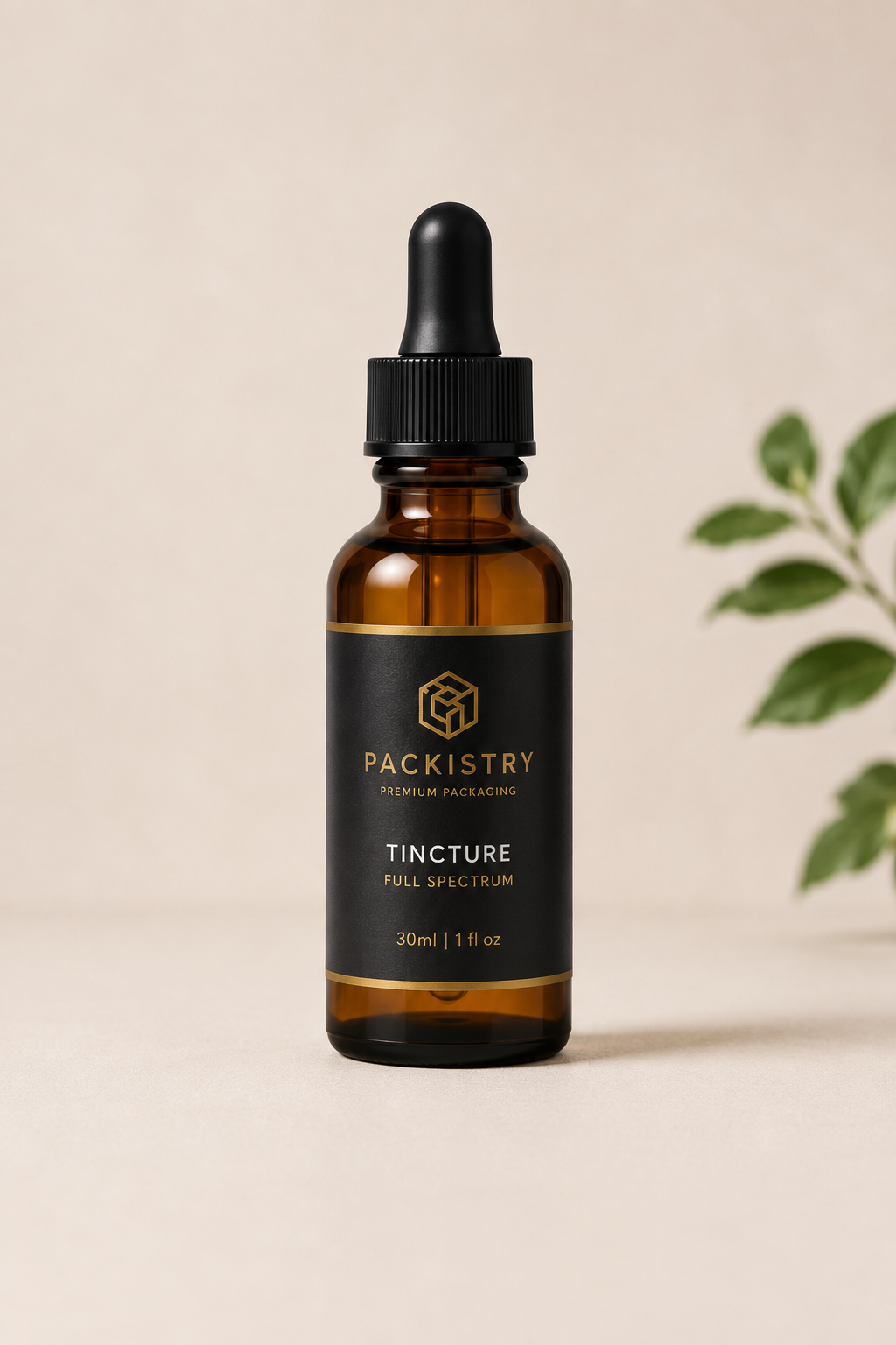 Tincture bottles